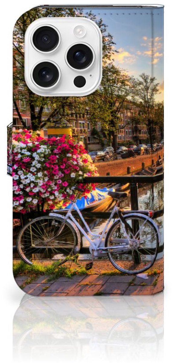 iPhone 16 Pro Flip Cover Amsterdamse Grachten