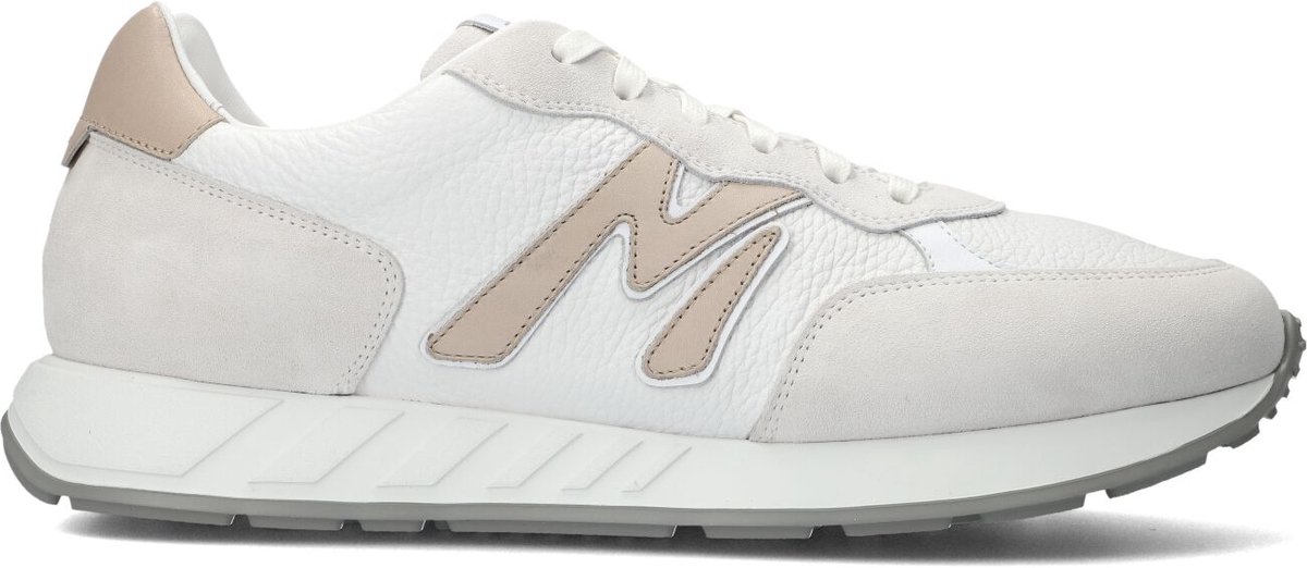 Magnanni 26144 Sneakers - Leer - Heren - Wit - Maat 45