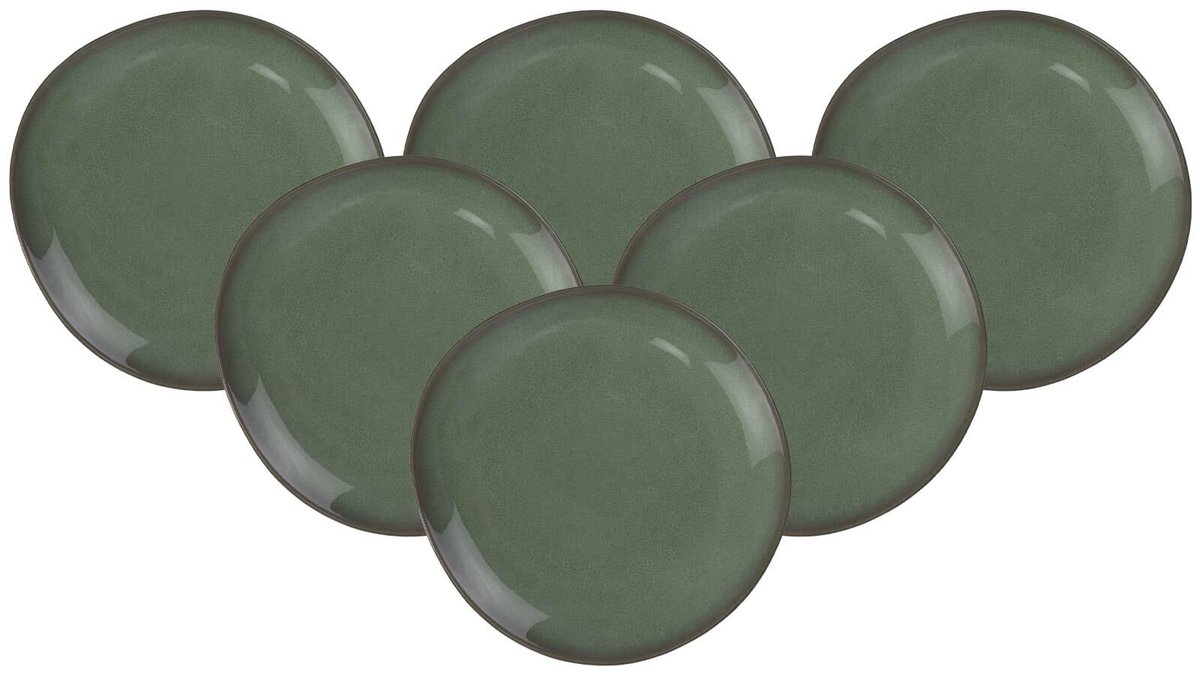 Frühstücksteller Lave ø 23 cm Set van 6