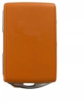 XEOD Autosleutelbehuizing - sleutelbehuizing auto - sleutel - Autosleutel / Geschikt voor: Volvo 4 knops oranje
