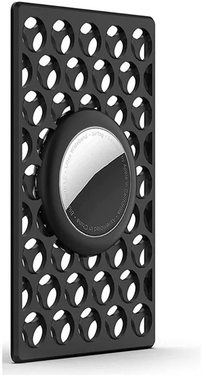 WiseGoods Premium Pasjeshouder Geschikt Voor Apple Airtag - Pasje Voor In Portemonnee - Wallet - Airtags Accessoires Zwart