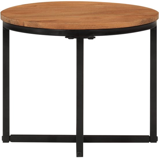 Salontafel set van 2 Fem acaciahout bruin
