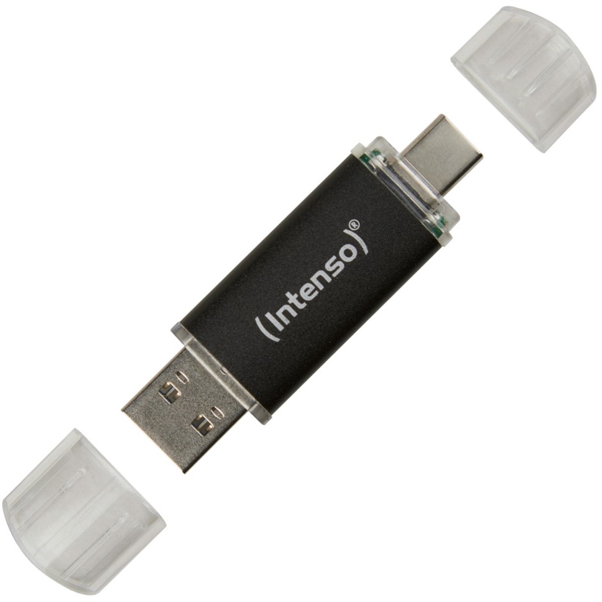(Intenso) Twist Line USB-stick 128GB - USB-A en USB-C 3.2 Super Speed