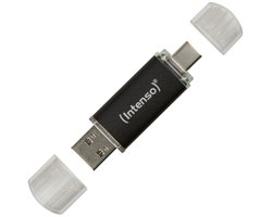 (Intenso) Twist Line USB-stick 128GB - USB-A en USB-C 3.2 Super Speed