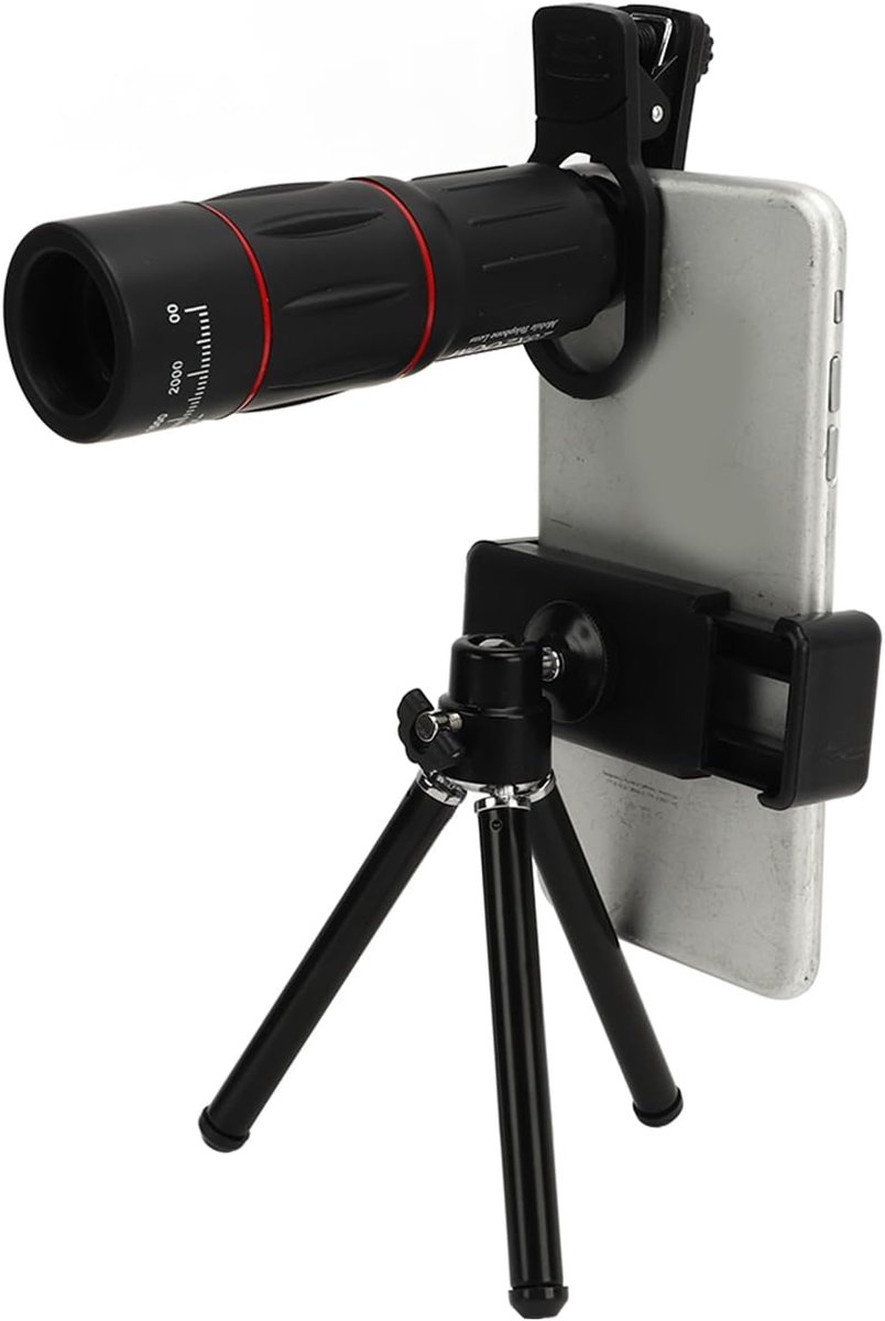 Telelens 28X voor Smartphones - Groothoek, Macro en Fisheye Lenses