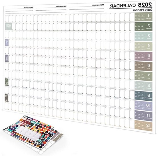 AT-A-GLANCE Wandkalender 2026 Mini - 16,5x19,1 Cm Mit Unlinierte Blöcke