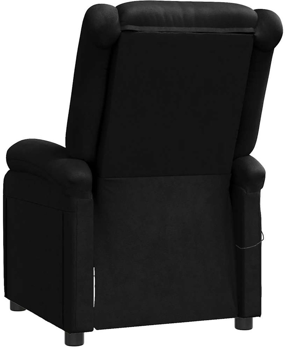 Afbeelding 3 van vidaXL Massagestoel Kunstleer Zwart Verstelbaar