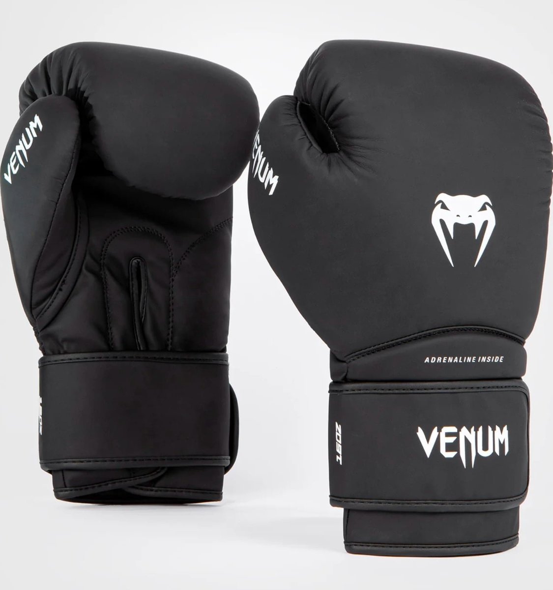 Venum Contender 1.5 Kids Bokshandschoenen Zwart Wit - 8 OZ
