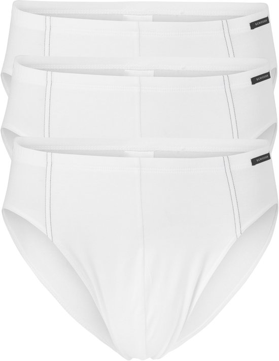 SCHIESSER Cotton Essentials supermini slips (3-pack) - wit