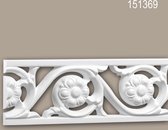 Wandlijst 151369 Profhome Lijstwerk Sierlijst Frieslijst rococo barok stijl wit 2 m