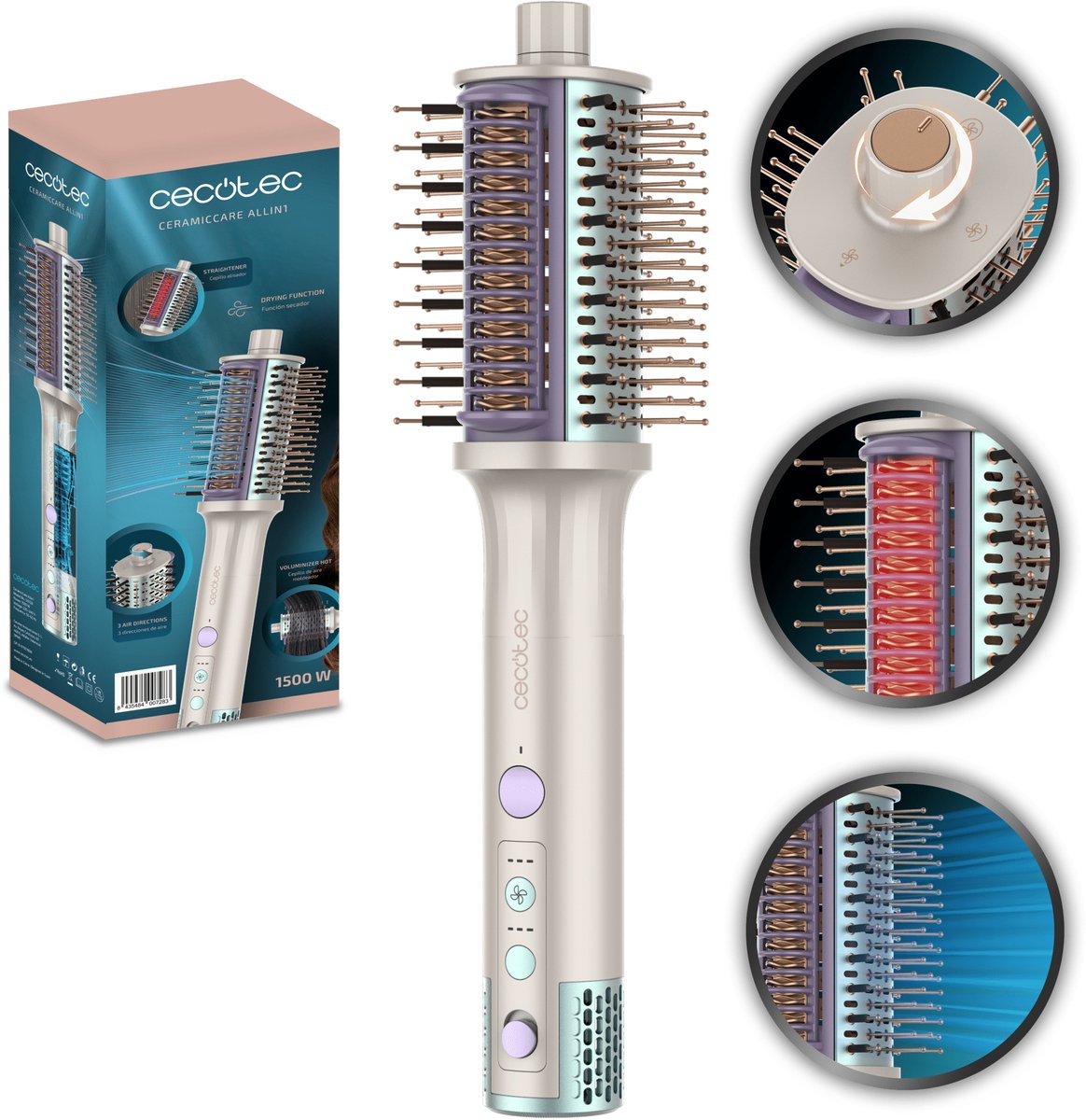 Borstel Cecotec CeramicCare All in 1