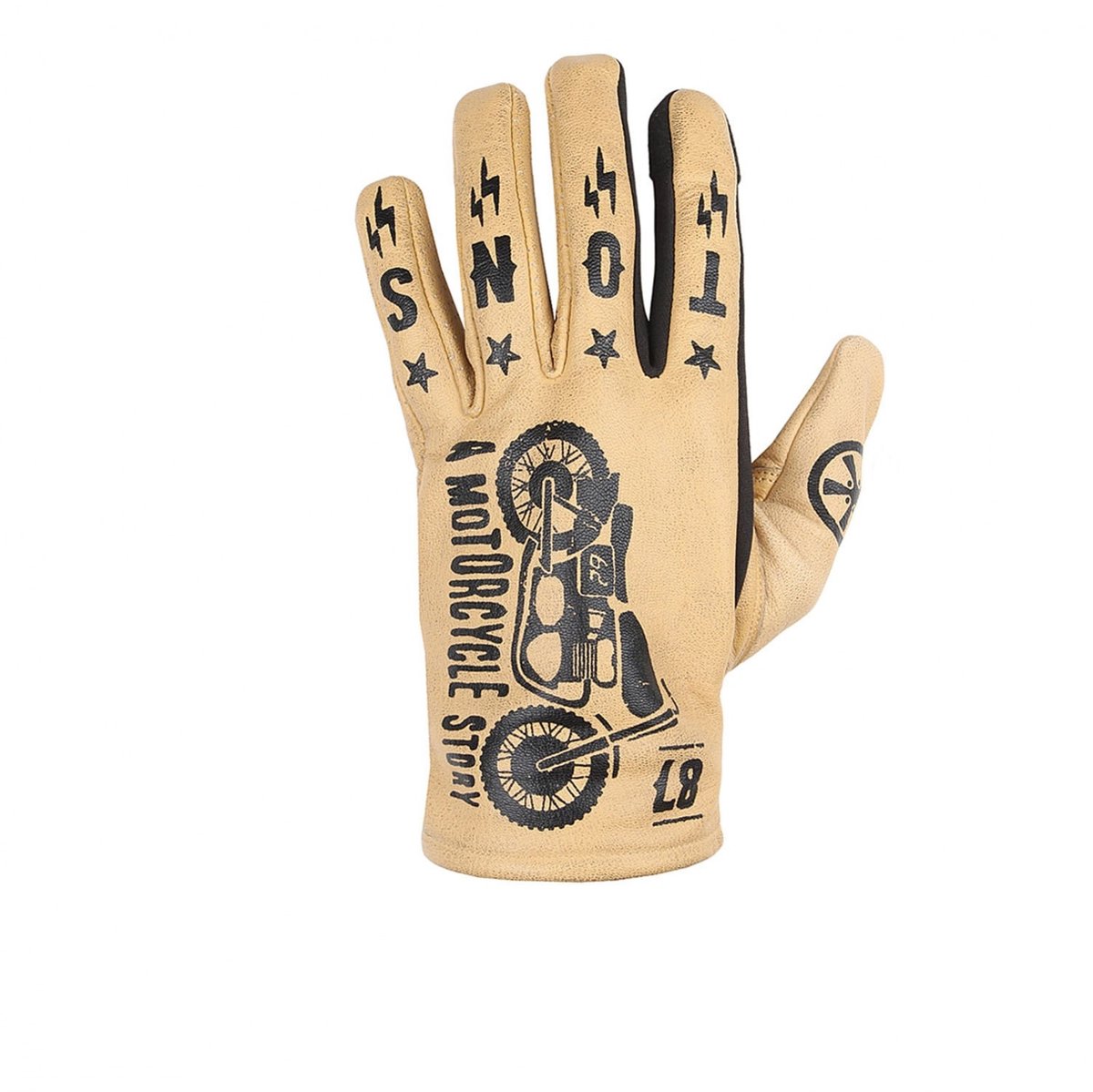 Helstons Kustom Beige - Handschoen