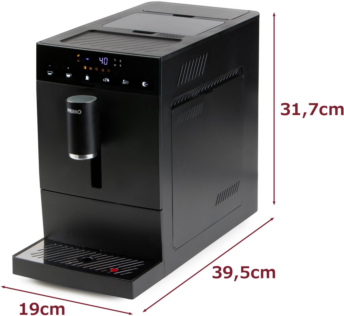 PRIMO PR600K Volautomatische Espressomachine - Zwart — afbeelding 6