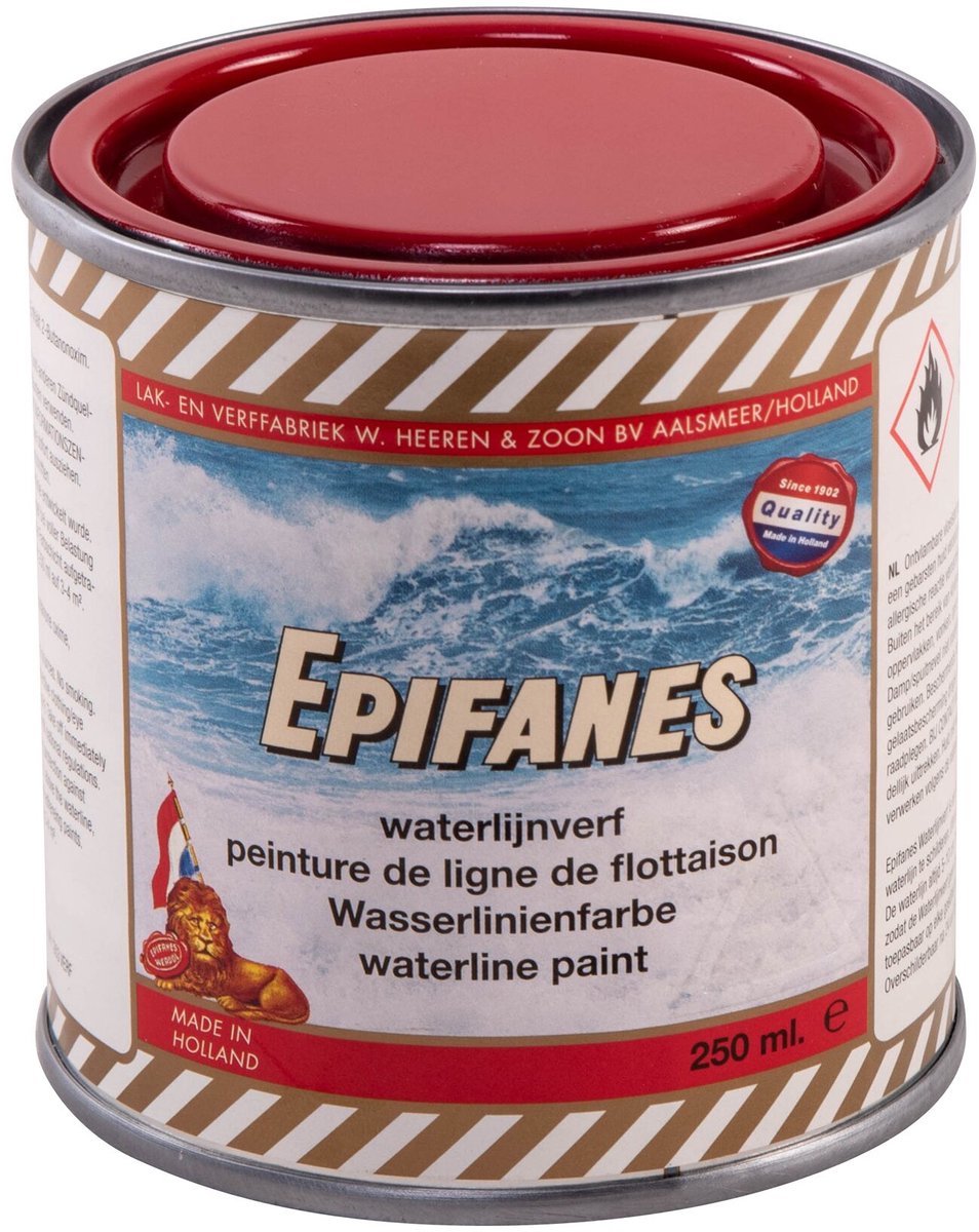 Epifanes Waterlijnverf  Rood
