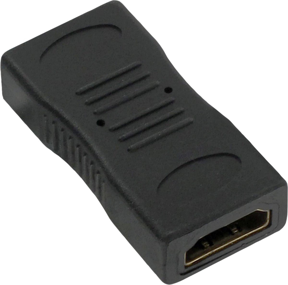 Q-Link HDMI Koppelstuk Recht Female-Female, Goudkleurig