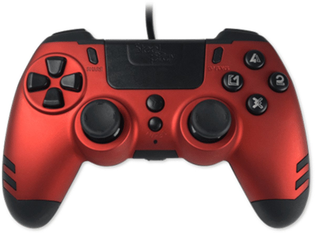 Steelplay Slim Pack Ruby Pc/ps4-controller Oranje