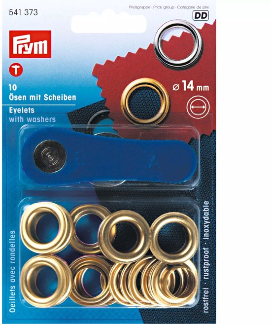Prym - Zeilringen - 14 mm - 10 stuks van Prym — afbeelding 5