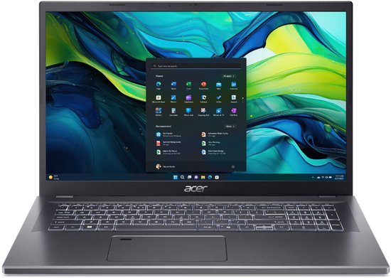 Acer Aspire 17 A17-51M-73C7 Intel® Core™ i7 i7-13620H Laptop 43,9 cm (17.3") Full HD 32 GB LPDDR5-SDRAM 1 TB SSD Wi-Fi 6E (802.11ax) Windows 11 Home Grijs - Acer - Hoofdafbeelding
