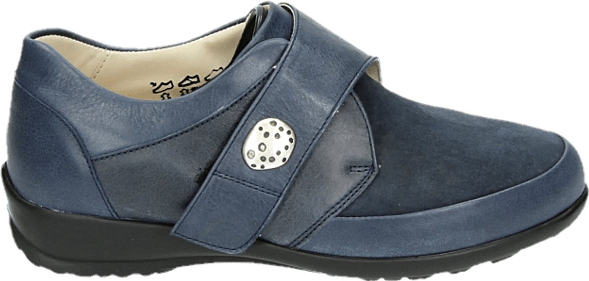 Actiflex - 89096 - Dames veterschoenen - Kleur: Blauw - Maat: 38