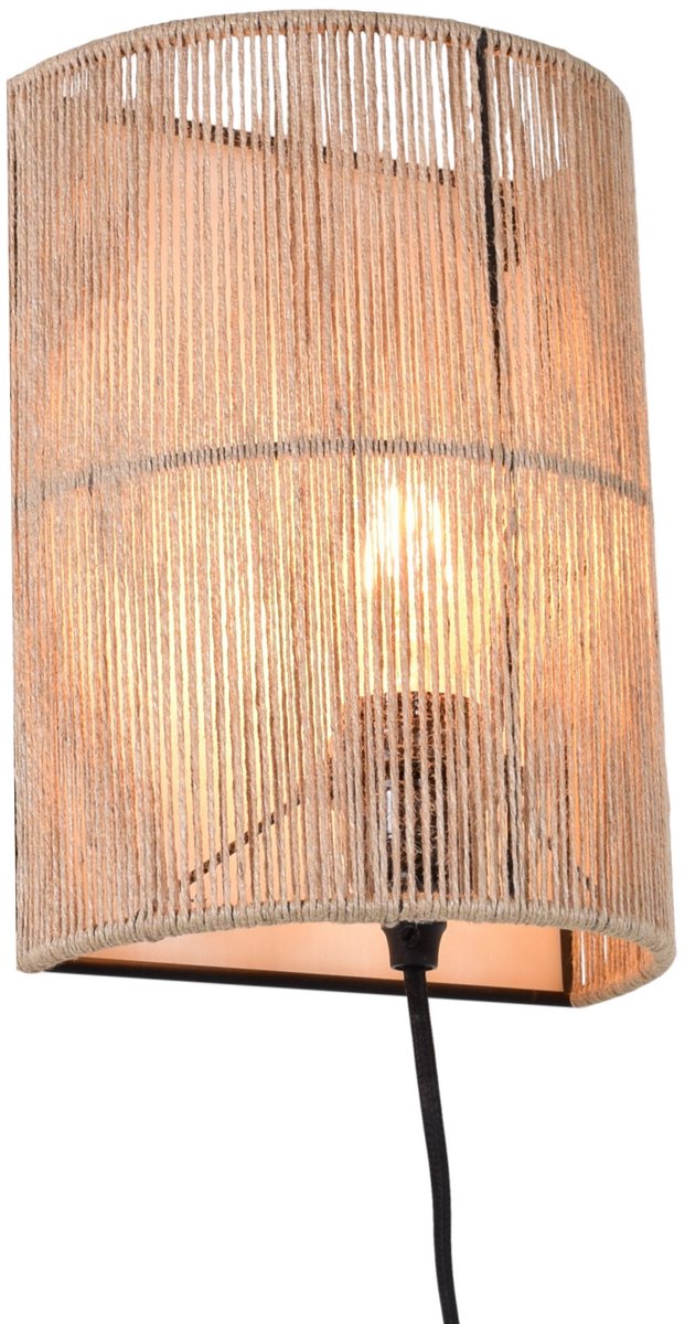 Urban Interiors - Wandlamp Diro Jute 26x18x11