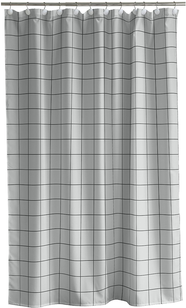 Södahl Vista Douchegordijn 180 x 200 cm Cloud grey