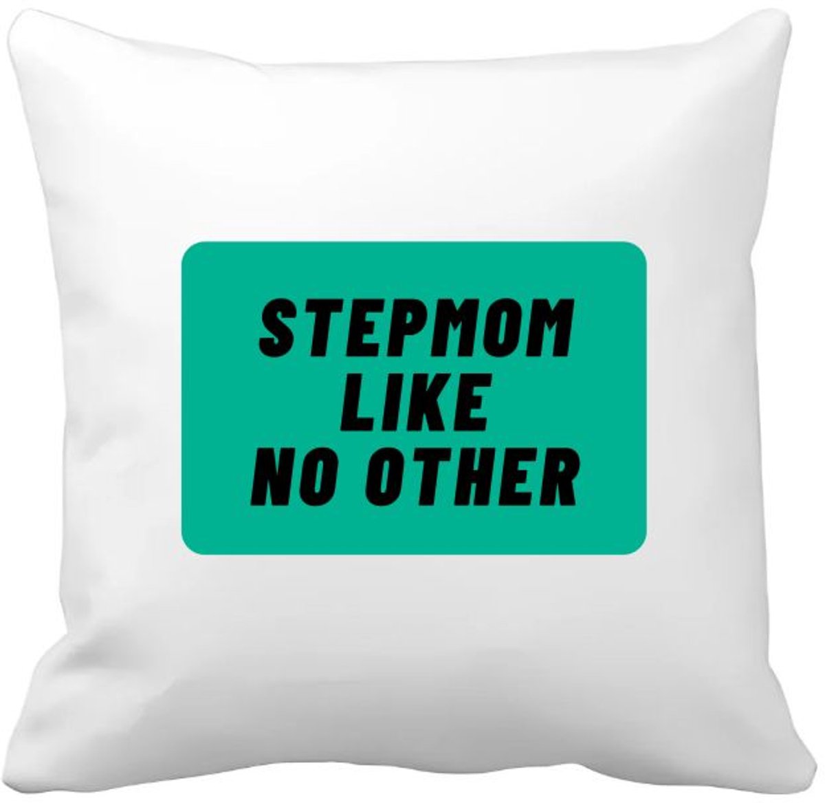 Akyol stepmom like no other Kussen hoes - Moeder - geweldige moeder - niemand anders - verjaardag - cadeau - kado - bedankje - geschenk - 40 bij 40 cm Multicolor