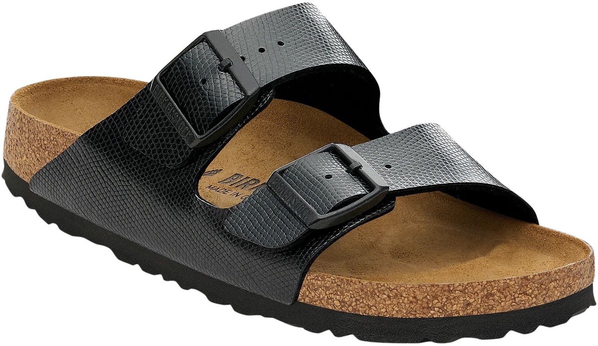 Birkenstock Pantolette Arizona Sandale Zwart