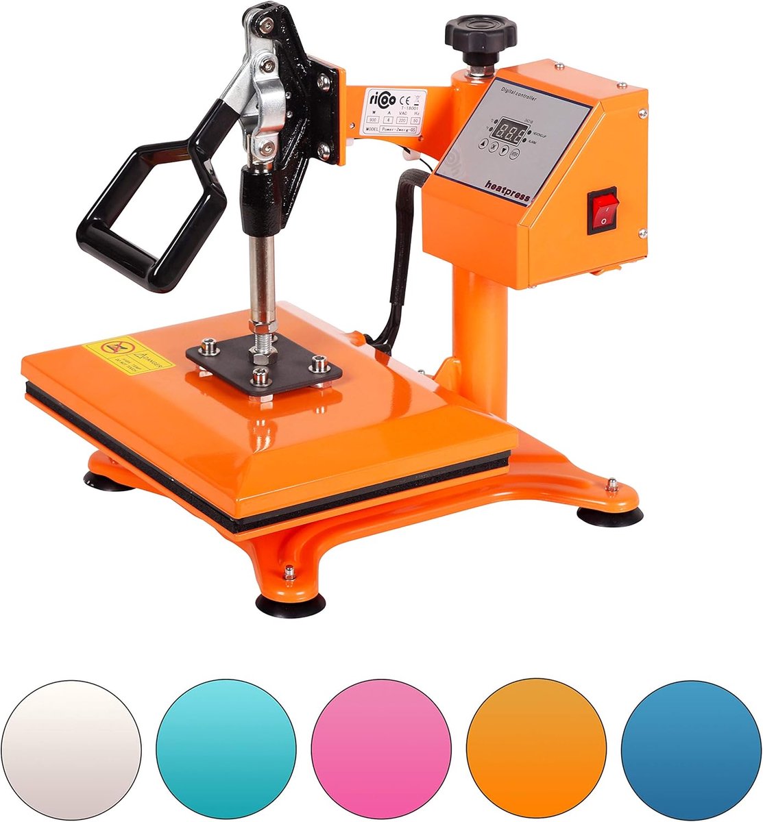 Transferpers Draaibaar 300x230mm - Voor Beginners en Professionals