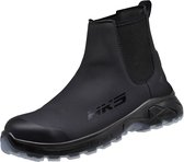 HKS AirVolution Black S3L werkschoenen - veiligheidsschoenen - safety shoes - safety boot - werklaars - dames - heren - hoog - instapper - stalen neus - antislip - ESD - lichtgewicht - Vegan - zwart - maat 41