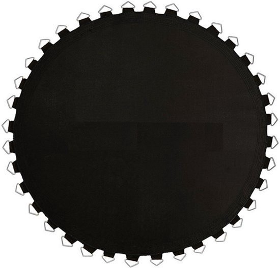 Viking Sports Trampoline Springmat & Veren Set - Zwart - 304-312 cm (10 Ft) - 64 Veren - Polypropyleen