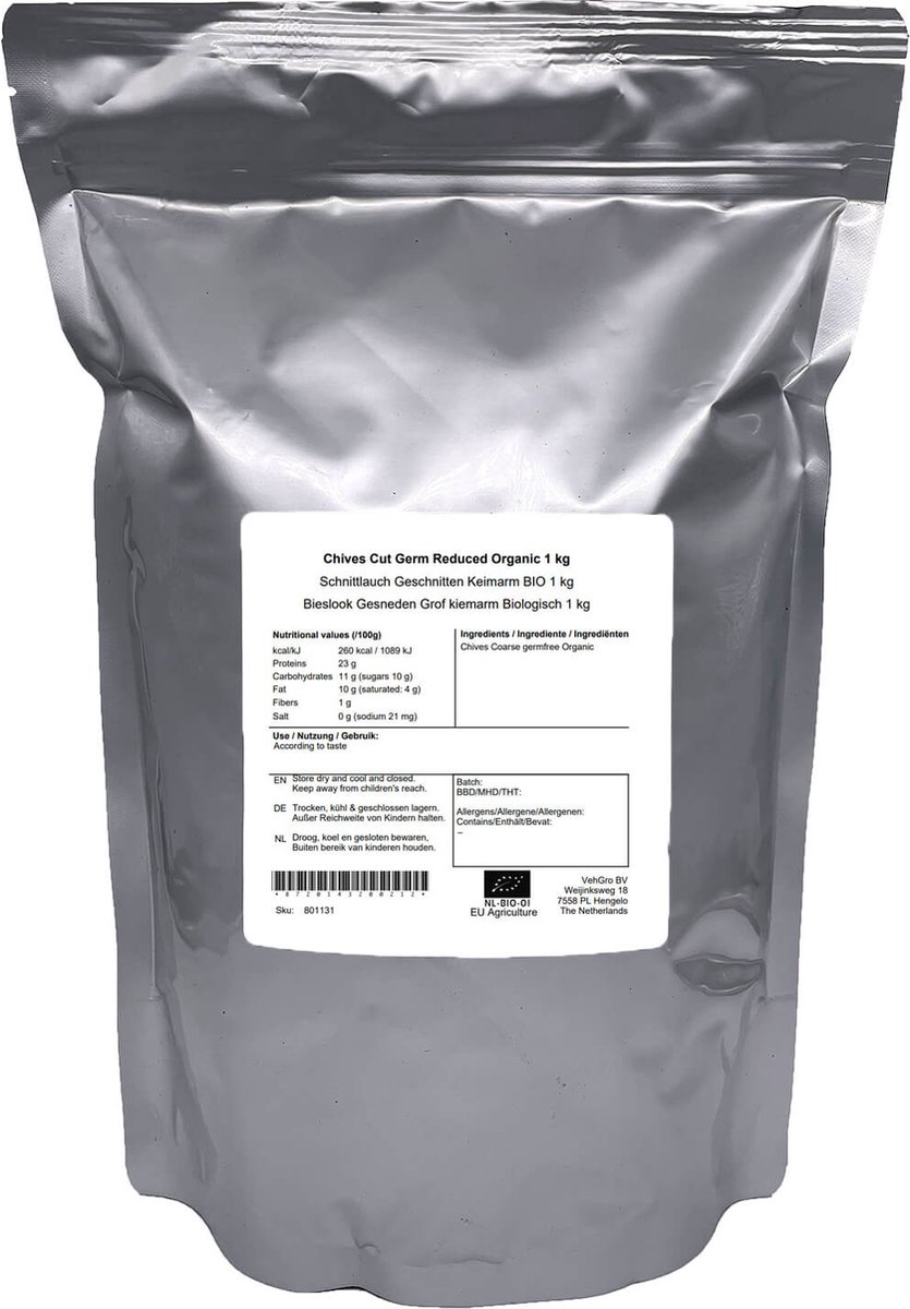 Bieslook Gesneden Grof - 1 Kg - Holyflavours