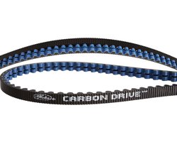 Gates CDX belt Carbon Drive 118 tands zwart/blauw Tandriem
