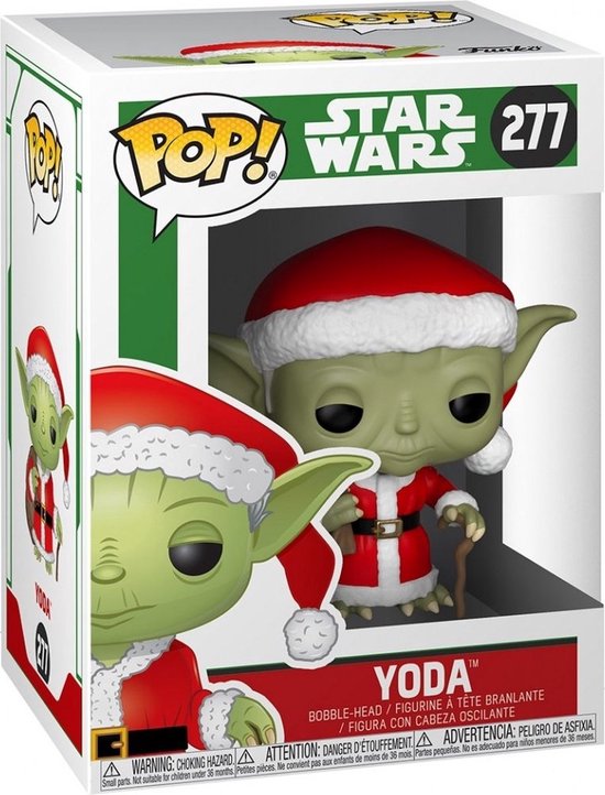 Pop Star Wars: Holiday - Yoda Funko Pop #277