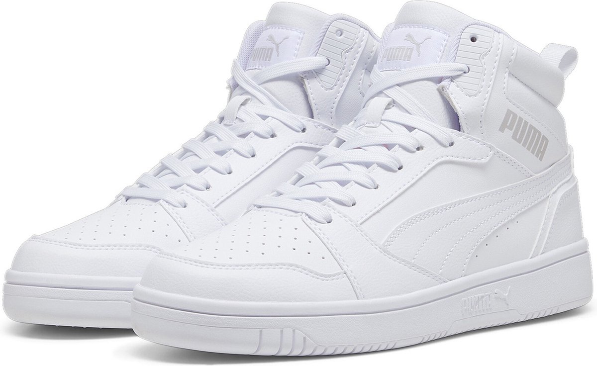 Puma Rebound v6 hoge sneakerlaarzen laarzen heren sneaker 392326 15 Wit