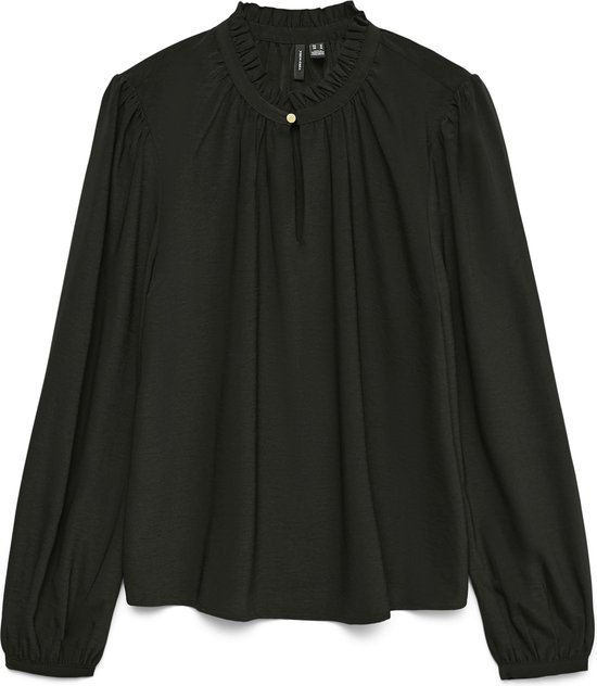 Vero Moda Mani LS Frill Top Dames - Maat M