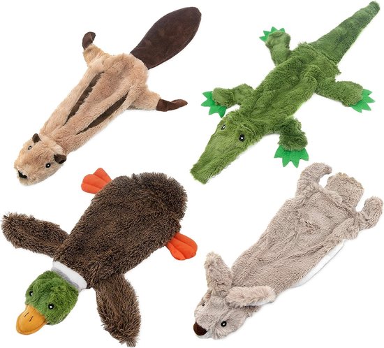 Best Pet Supplies 2-in-1 vulloos, piepend hondenspeelgoed met zachte, duurzame stof voor kleine, middelgrote en grote huisdieren, geen vulling voor binnenspelen, bevat een plastic fles - koe, aap Best Pet Supplies 2-in-1 vulloos, piepend hondenspeelgoed met zachte, duurzame stof voor kleine, middelgrote en grote huisdieren, geen vulling voor binnenspelen, bevat een plastic fles - koe, aap