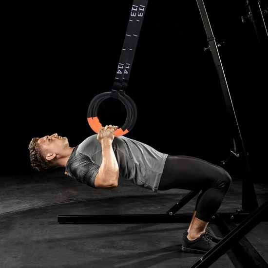 Opvouwbare Gymnastiekstang Met Ringen, Horizontale Staaf, In Hoogte Verstelbare Stang Gymnastiekapparatuur Voor Huistuin Uitbreidbare Gymnastiektrainingsbar Kinderen 1602802241