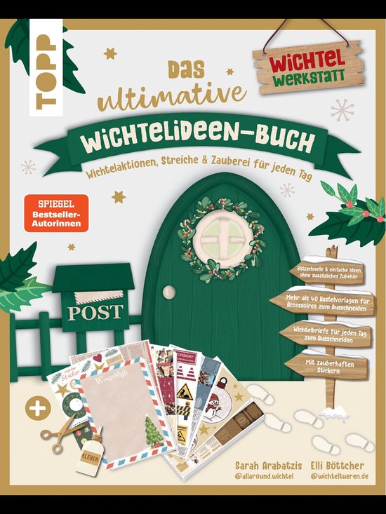 Das ultimative Wichtelideen-Buch. Wichtelaktionen, Streiche  ... - cover