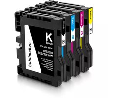 Inktcartridge geschikt voor RICOH GC51 | 1x Multipack geschikt voor Ricoh SG 3210DNw - Ricoh SG 3220DNw