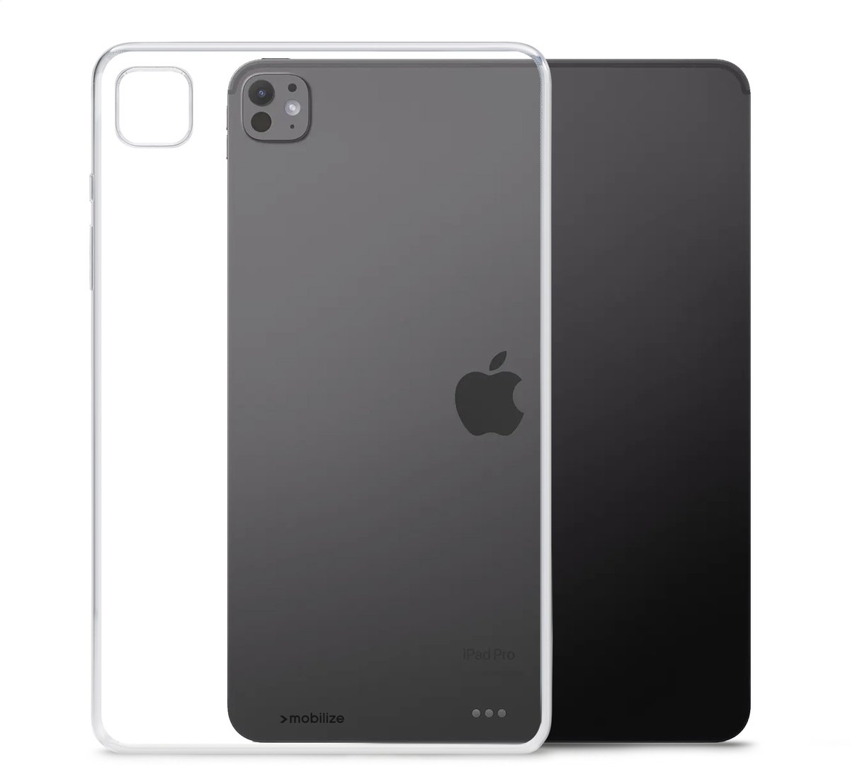 Mobilize Tablethoes geschikt voor Apple iPad Air 13 Inch (2025) Hoes Flexibel TPU | Mobilize Gelly Backcover | Doorzichtig Telefoonhoesje iPad Air 13 Inch (2025) | iPad Air 13 Inch (2025) Case | Back Cover - Transparant