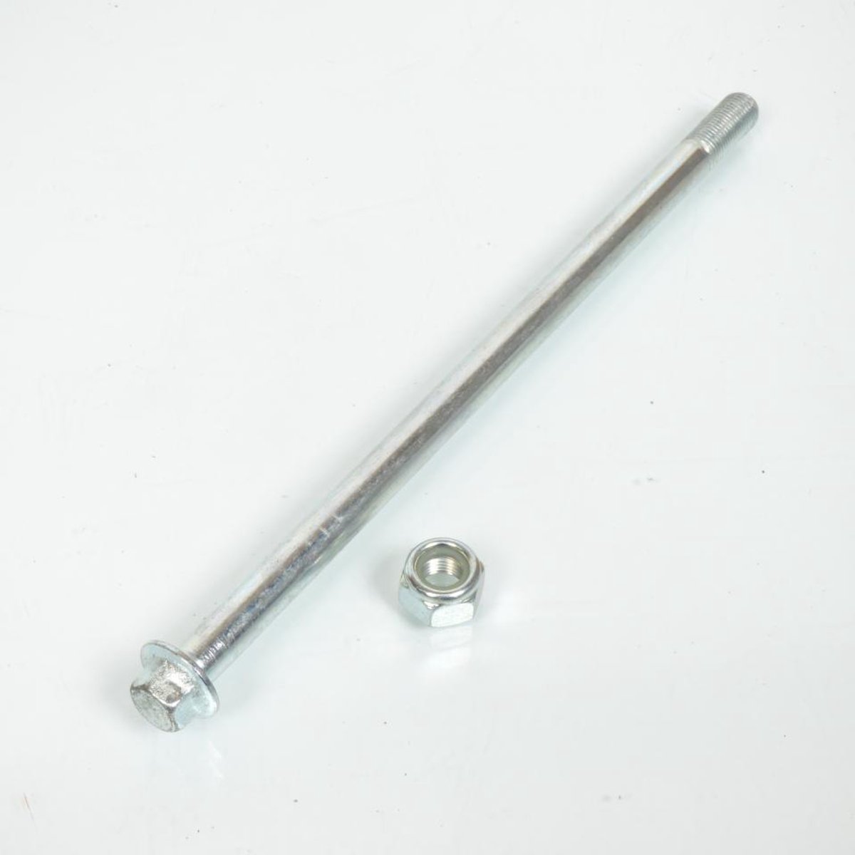 Axe de roue ou de suspension Ø12mm x 248mm pour mobylette M12 Neuf