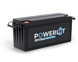 Powerlit LiFePO4 Accu 100Ah 24V - LFP Lithium Accu met Bluetooth & App - Voor Boot & Camper - 5 jaar garantie - 6000 cycli