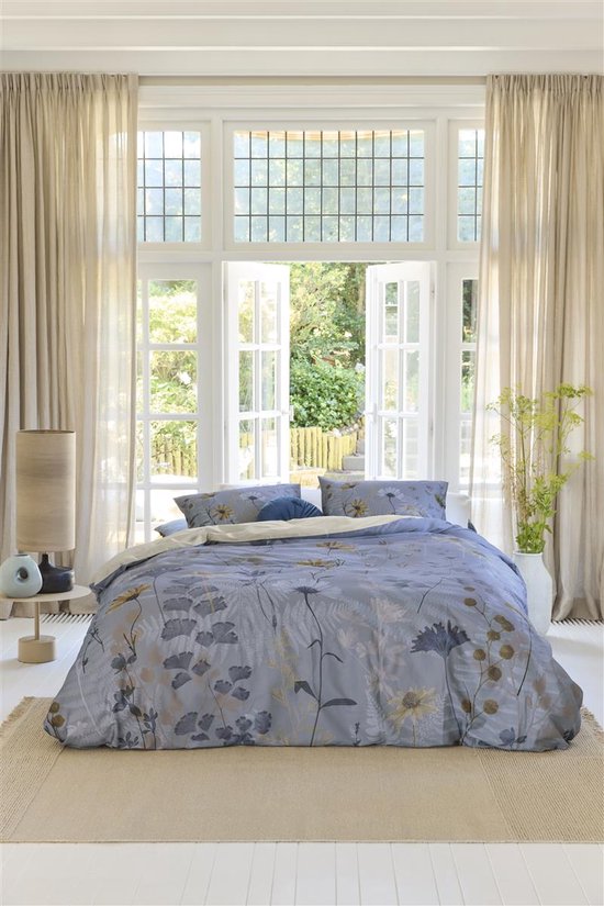 Beddinghouse Nala dekbedovertrek - Lits-Jumeaux - 240x200/220 - Blauw van Merkloos — afbeelding 4