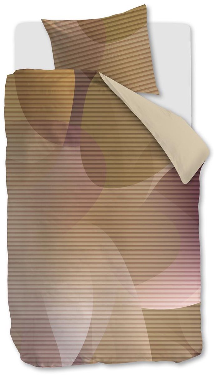 Kardol Illuminate dekbedovertrek - Eenpersoons - 140x200/220 - Goud