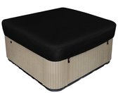 Bol.com Vierkante Hot Tub Cover Waterdichte Sunproof SPA Cover Protector 90.9x90.9x11.8in (Zwart) - Outdoor aanbieding