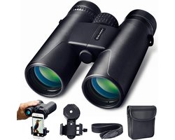 Slokey Professionele Verrekijker 10x42 | Waterdicht & Lichtgewicht | BAK4 & FMC Prisma's | Voor Jacht, Vogelspotten & Outdoor