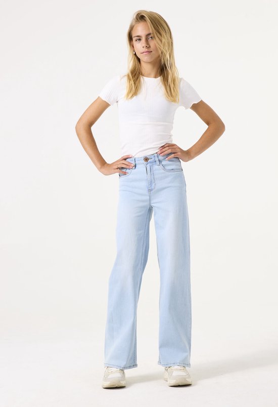 GARCIA Annemay Jeans large pour Filles Blauw - Taille 128