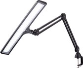 Daylight Lumi E35501 bureaulamp - dimbare led verlichiting - incl. tafelklem - Zwart