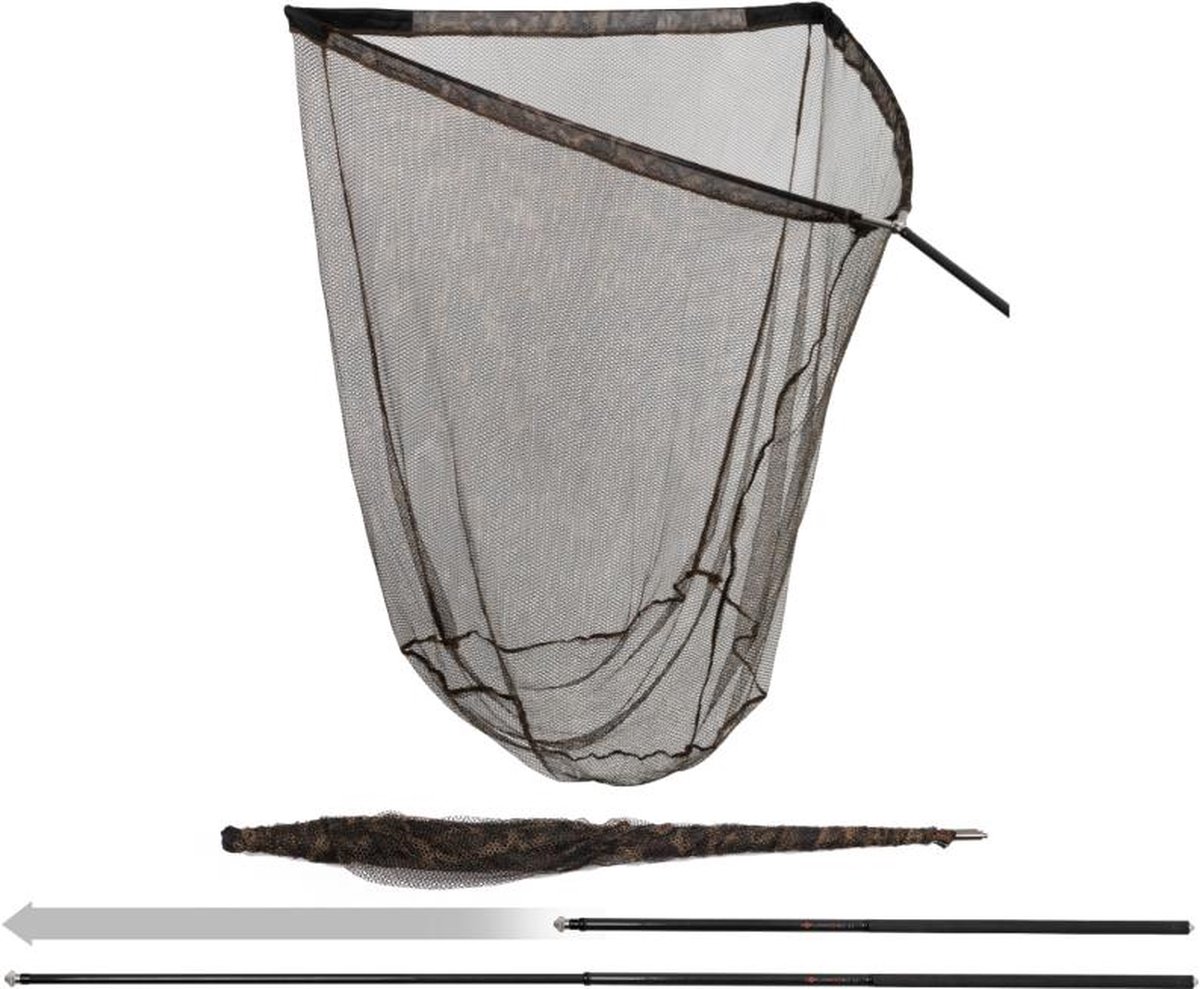 Fox Explorer X4s 42 Tele Landing Net 1.8m Steel (camo mesh) | Schepnet