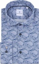 Blue Industry Overhemd Print Blauw - Maat 38 - Heren - Overhemden Casual